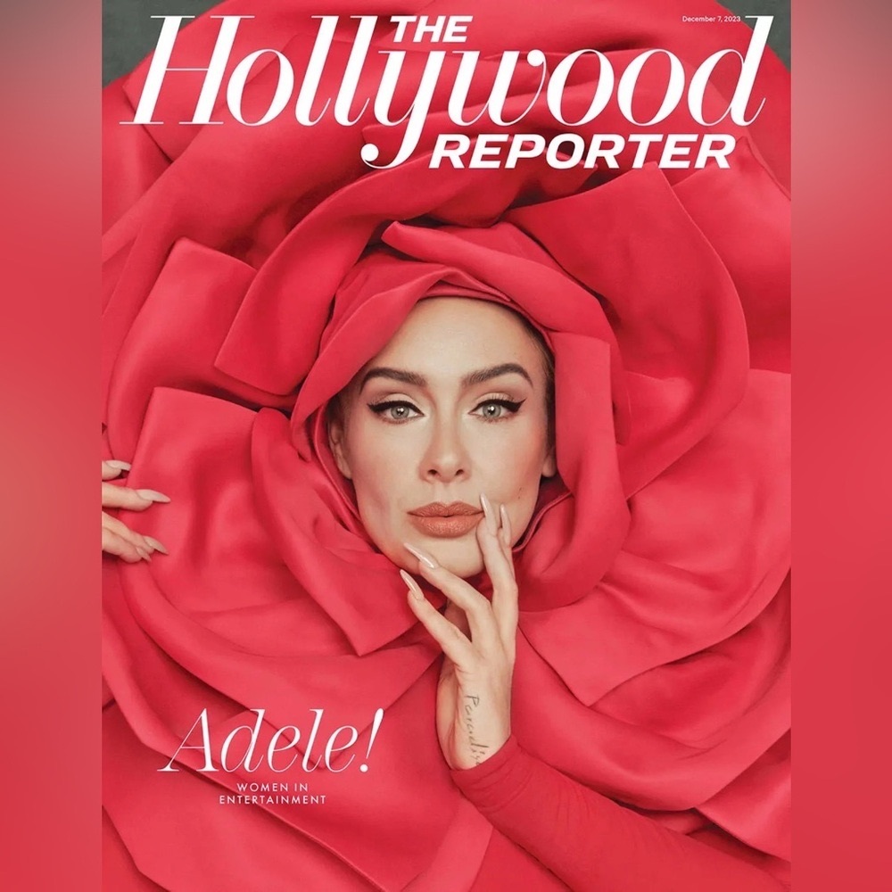 The Hollywood Reporter magazine ft. Adele